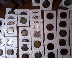 Queen Elizabeth II Foreign Coin Lot - UK, CAN, AUS, HK, starts at 1800s and up