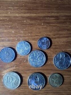 Queen Elizabeth II Foreign Coin Lot - UK, CAN, AUS, HK, starts at 1800s and up