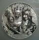Quetzalcoatl Gods Of The World 3 Oz Silver Coin 20$ 2017 Aztec Pcgs Ms70.999 Fs