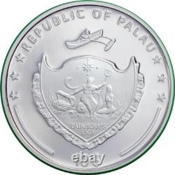 RAINFOREST Our Earth 2 Oz Silver Coin $10 Palau 2021