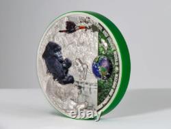 RAINFOREST Our Earth 2 Oz Silver Coin $10 Palau 2021