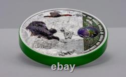 RAINFOREST Our Earth 2 Oz Silver Coin $10 Palau 2021
