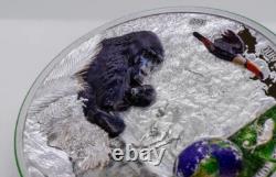 RAINFOREST Our Earth 2 Oz Silver Coin $10 Palau 2021