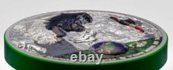 RAINFOREST Our Earth 2 Oz Silver Coin $10 Palau 2021