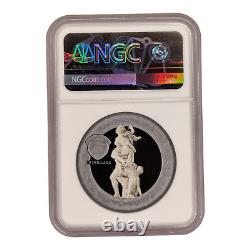 RAPE OF PROSERPINA Eternal Sculptures 2 Oz Silver NGC PF69 10$ Palau 2018 1A