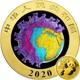Rare 105pc China Bio Weapon Covid Coronavirus Chinese Panda &yen;10 Silver Coin 2020