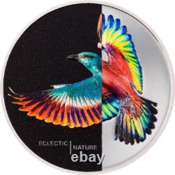 ROLLER Eclectic Nature Bird 1 Oz Silver Coin $5 Cook Islands 2022