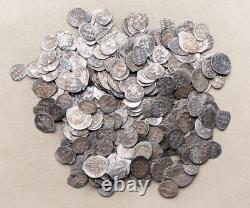 RUSSIA IVAN IV (1533-1584) lot 25 silver wire coins (#2)