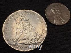 Rare 1745 France Orleans Silver Jeton Coin 1700s Colas de Mondru