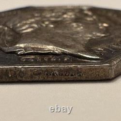 Rare 1840s France Silver Jeton Coin Louis Philippe Lille Insurance 1800s