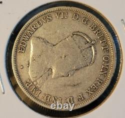 Rare Australian Silver? 1910 Australia Florin Key Date One Year Type