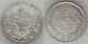 Rare Egypt Large Silver Coin 1907 Ad 20 Qirsh Ottoman Sultan Abdul Hamid Ii Xf+