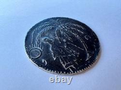 Rare French Protectorate Cambodian Silver Amulet Coin-M400+(1835-1904)
