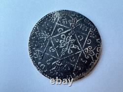 Rare French Protectorate Cambodian Silver Amulet Coin-M400+(1835-1904)