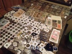 Rare Gold Coins, Silver, US and World Currency Lot