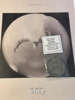 Rare Netherlands 1666 Overijssel Ducaton Silver Rider'De Liefde' Shipwreck 1711
