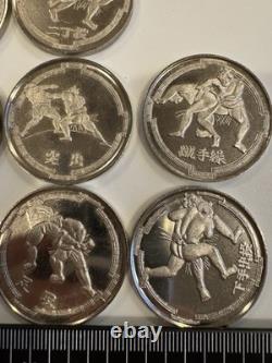 Rare Sumo Coins- Lot Of 10- Silver In Color