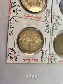 Rare World Silver Coins Lot