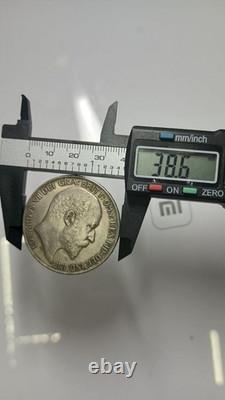 Rare silver coin 1 crown 1902 Britain