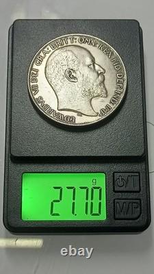 Rare silver coin 1 crown 1902 Britain