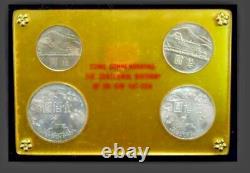 Republic of China Taiwan 4-Coin Set The Centennial Birthday of Dr. Sun Yat-Sen