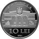 Romania 10 Lei Silver 31.1 G Foundation Of The National Opera In Bucharest 2021