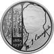 Romania 10 Lei Silver Coin 31.1g 130 Year Anniversary Birth Of Mateiu Caragiale