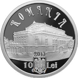 Romania silver 31.1 g UNC 140 years since the birth of lucia sturdza bulandra