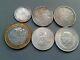 Silver Coin Lots Some Old World Coins 1870! To 1980! 6 Silver Collectibles