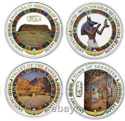 SOLOMON ISLANDS 2014/17'Fascination of Ancient Egypt' 20-Coin Silver Collection