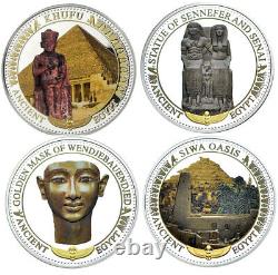 SOLOMON ISLANDS 2014/17'Fascination of Ancient Egypt' 20-Coin Silver Collection