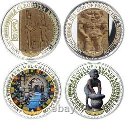 SOLOMON ISLANDS 2014/17'Fascination of Ancient Egypt' 20-Coin Silver Collection