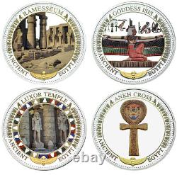 SOLOMON ISLANDS 2014/17'Fascination of Ancient Egypt' 20-Coin Silver Collection