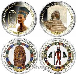 SOLOMON ISLANDS 2014/17'Fascination of Ancient Egypt' 20-Coin Silver Collection