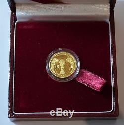 SOUTH AFRICA 1 RAND FIFA World Cup 2010, Proof GOLD Coin(AU 999.9) # B370