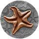 Starfish World Of Fossils 2 Dollars 2 Oz Niue 2019 Silver Coin