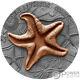 Starfish World Of Fossils 2 Oz Silver Coin 2$ Niue 2019