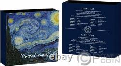 STARRY NIGHT Treasures of World 1 Oz Silver Coin 1$ Niue 2020
