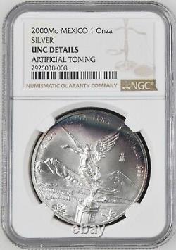 SUPERB GEM BU 2000 Mo 1 Mexican Onza Libertad Mexico Mexican Nice Toning