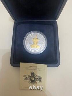 SWAZILAND 50E Commemorative Coin 30 Anniversary Swaziland- 1998 - Silver