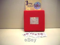 Set of 7 Rarities Disney Around The World. 999 Silver Coins with Display Box