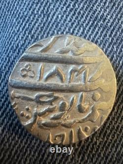 Sikh Empire Silver rupee of Anandgarh mint of the year VS 1841 (1784 CE) Ahd