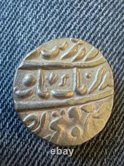 Sikh Empire Silver rupee of Anandgarh mint of the year VS 1841 (1784 CE) Ahd