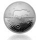 Silber Nashorn / Rhino 2015 Proof 1 Oz. 9999 Silver Wonderful World 01 Coin Pp