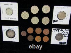 Silver Antique World Coin Set