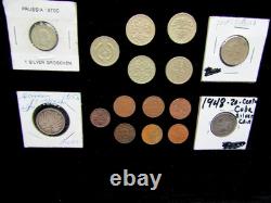 Silver Antique World Coin Set