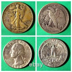 Silver Coin Lot 1890-O Morgan Strike Error Walking Liberty Full Band 1923 Peace