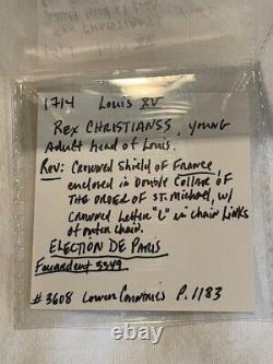 Silver Jetons Multi offering 1721, 1724, 1717-1724, 1723 France