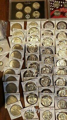 Silver US and World Coins Grab bag Lot 90% AG High grade PF70 MS69 14 COINS