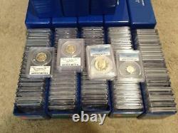 Silver US and World Coins Grab bag Lot 90% AG High grade PF70 MS69 14 COINS